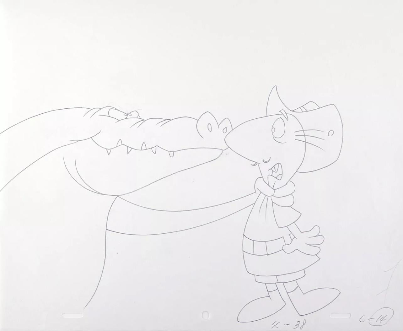 Personaggi di supporto originali della Pantera Rosa, disegno/immagine di produzione - Print di MGM Studios