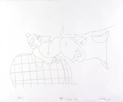 Original Pink Panther Supporting Characters, Production Cel/Drawing