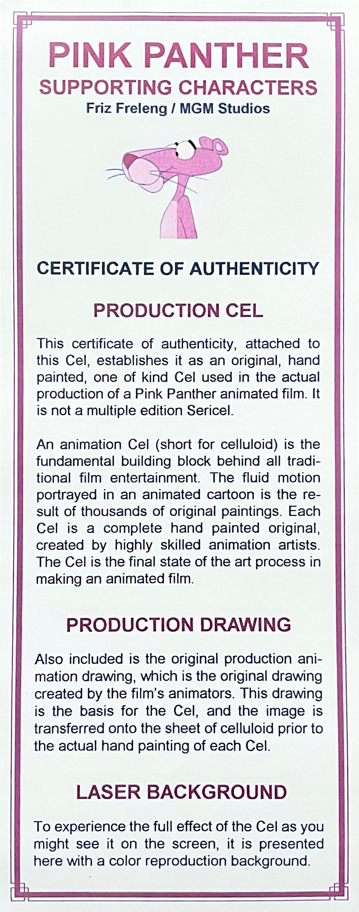 Personaggi di supporto originali della Pantera Rosa, disegno/immagine di produzione - Print Pop Art di MGM Studios