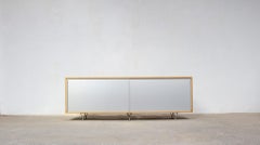MI 806 Aluminum Sideboard by Bruno Mathsson, 1967, Scandinavian Modern