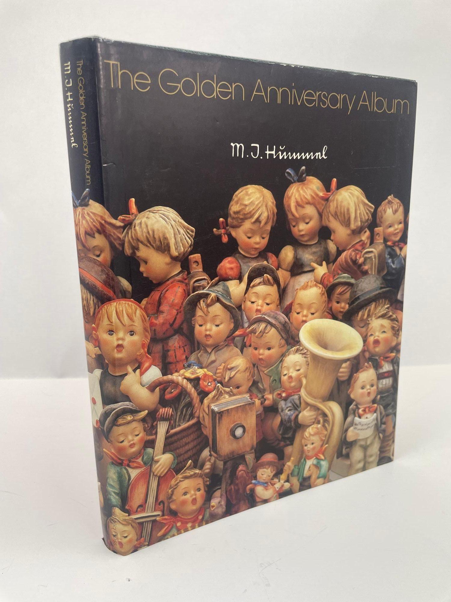 
M.I. Hummel: The Golden Anniversary Album Hardcover – January 1, 1984.
by Eric W. Ehrmann (Author), Robert L. Miller (Author), M.I. Hummel (Illustrator)
1st edition, 1st printing.
This beautiful book highlights in pictures and words 50 years of