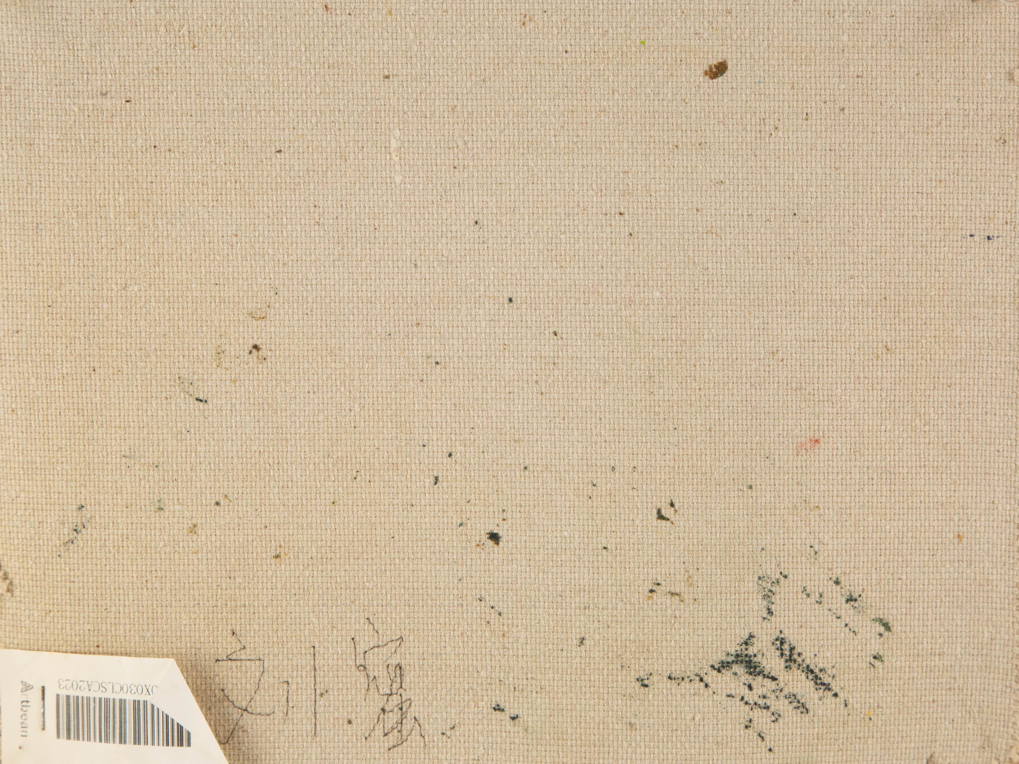 Mi Liu Landschaft Original Öl auf Leinwand 