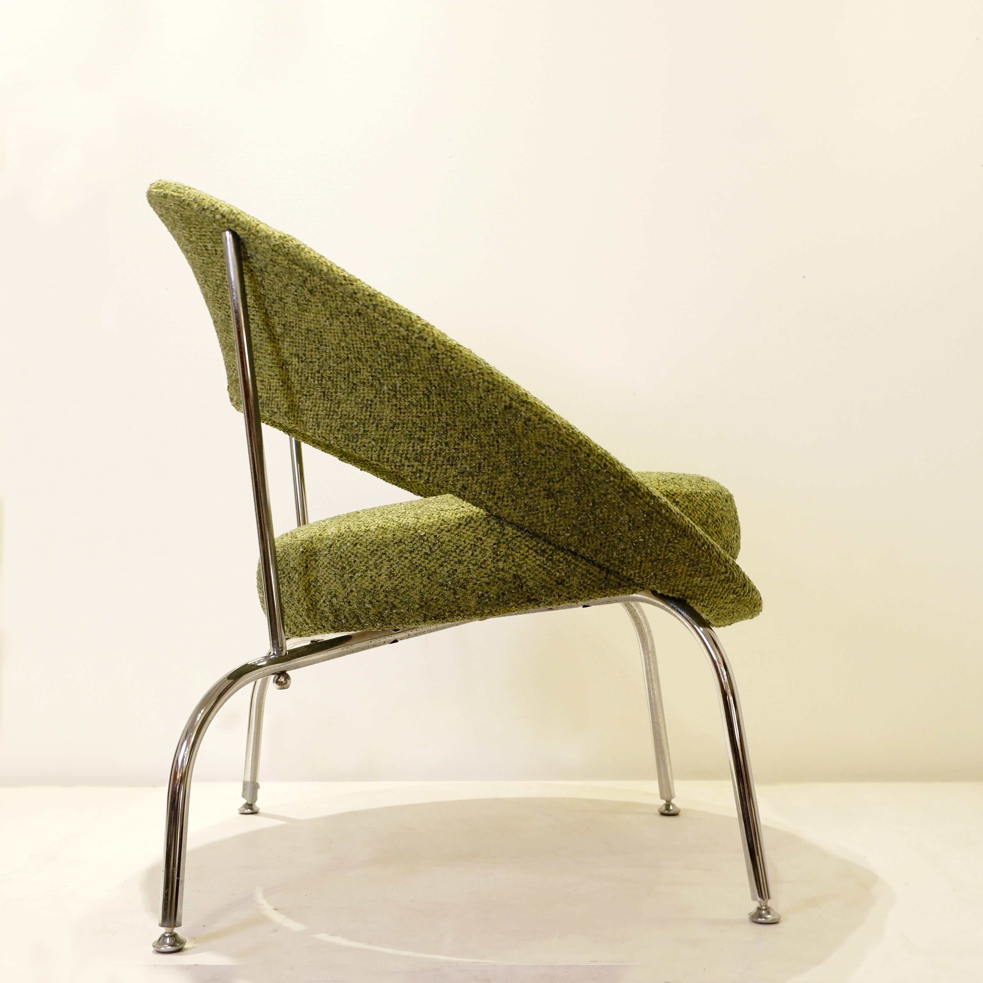 Mid-Century Modern Mia armchair by Franco Marabelli for B&B Italia, 1980's For Sale