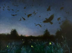 "Farewell" (2024) By Mia Bergeron, Original Landscape Oil Painting