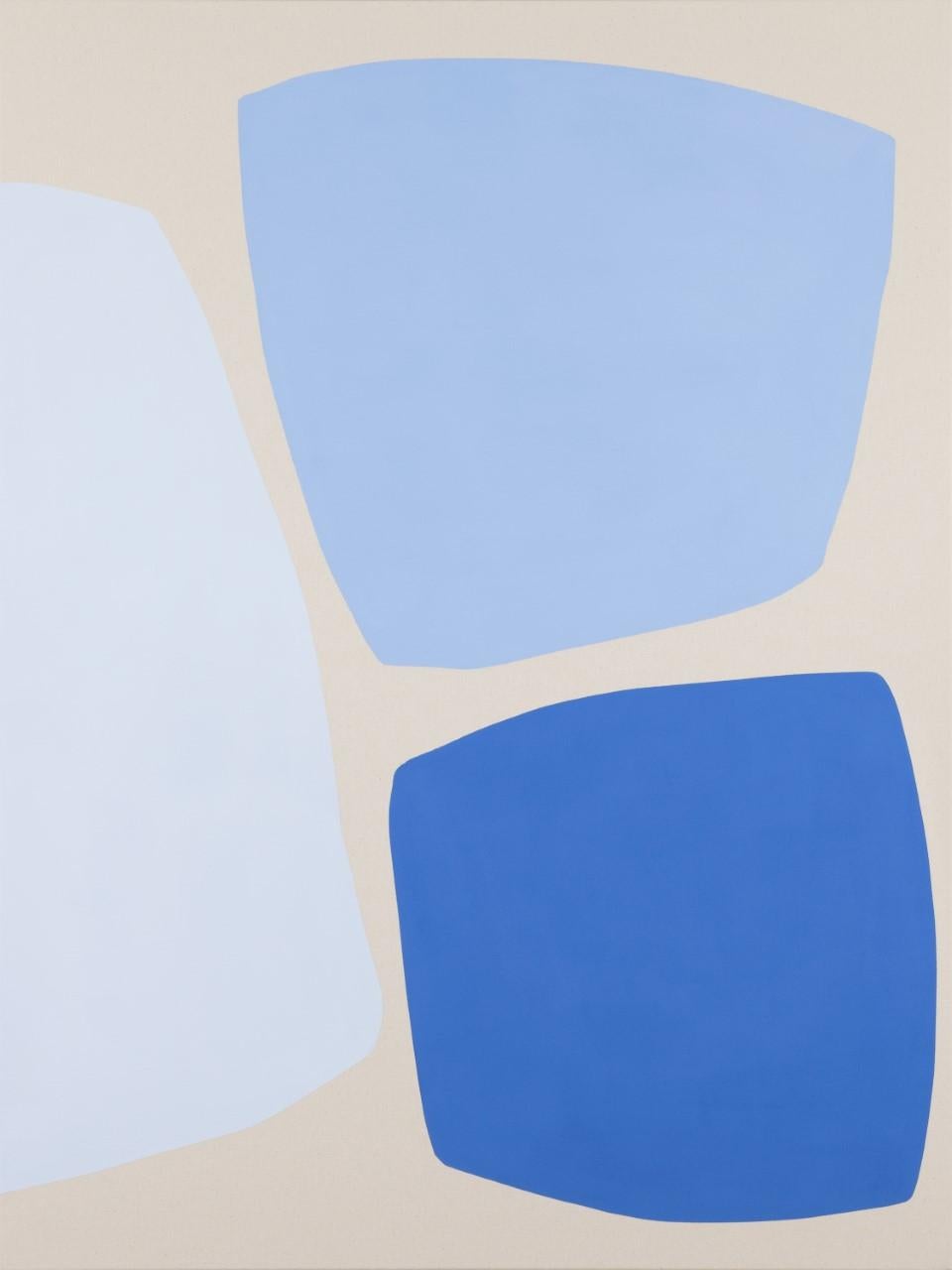 Mia Farrington Abstract Painting - Azzurro