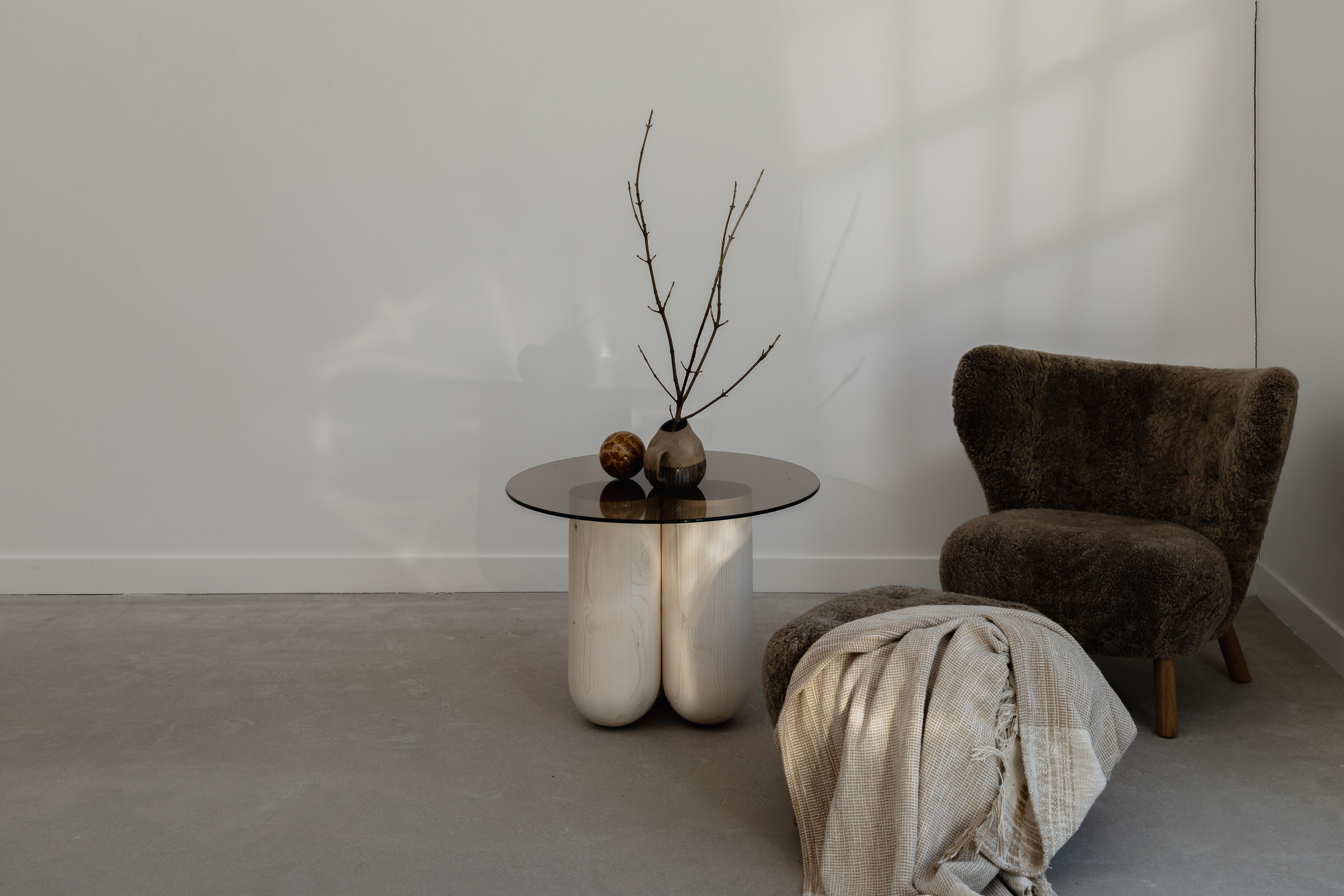 Modern Mia Side Table by LI-AN-LO Studio For Sale