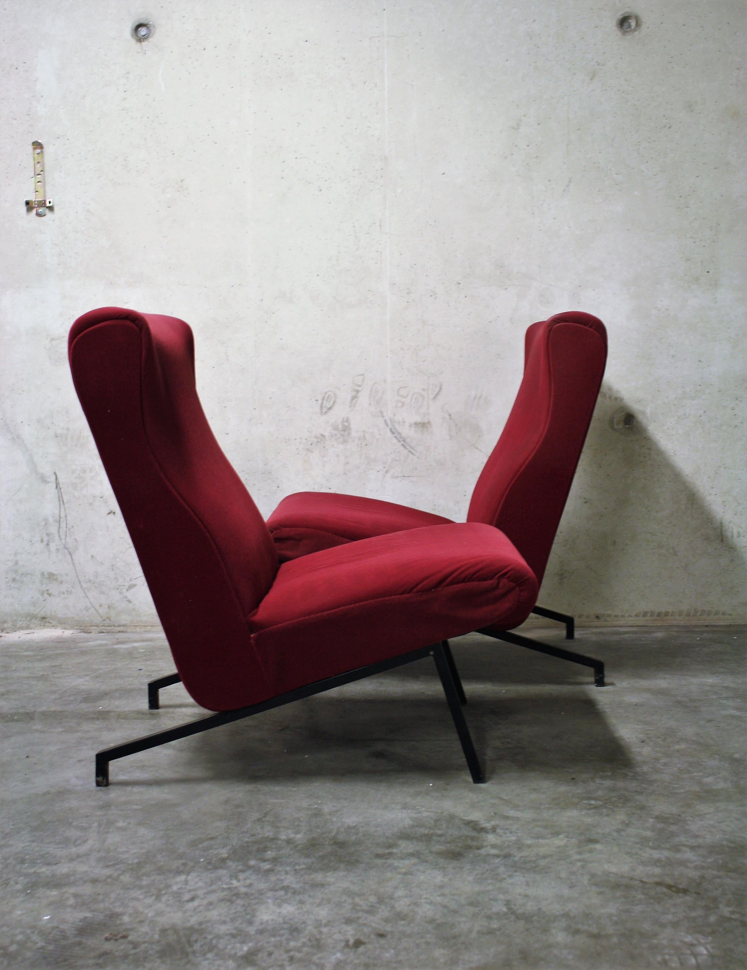 Miami Easychair by P. Guariche for Meurop, 1950s In Good Condition In HEVERLEE, BE
