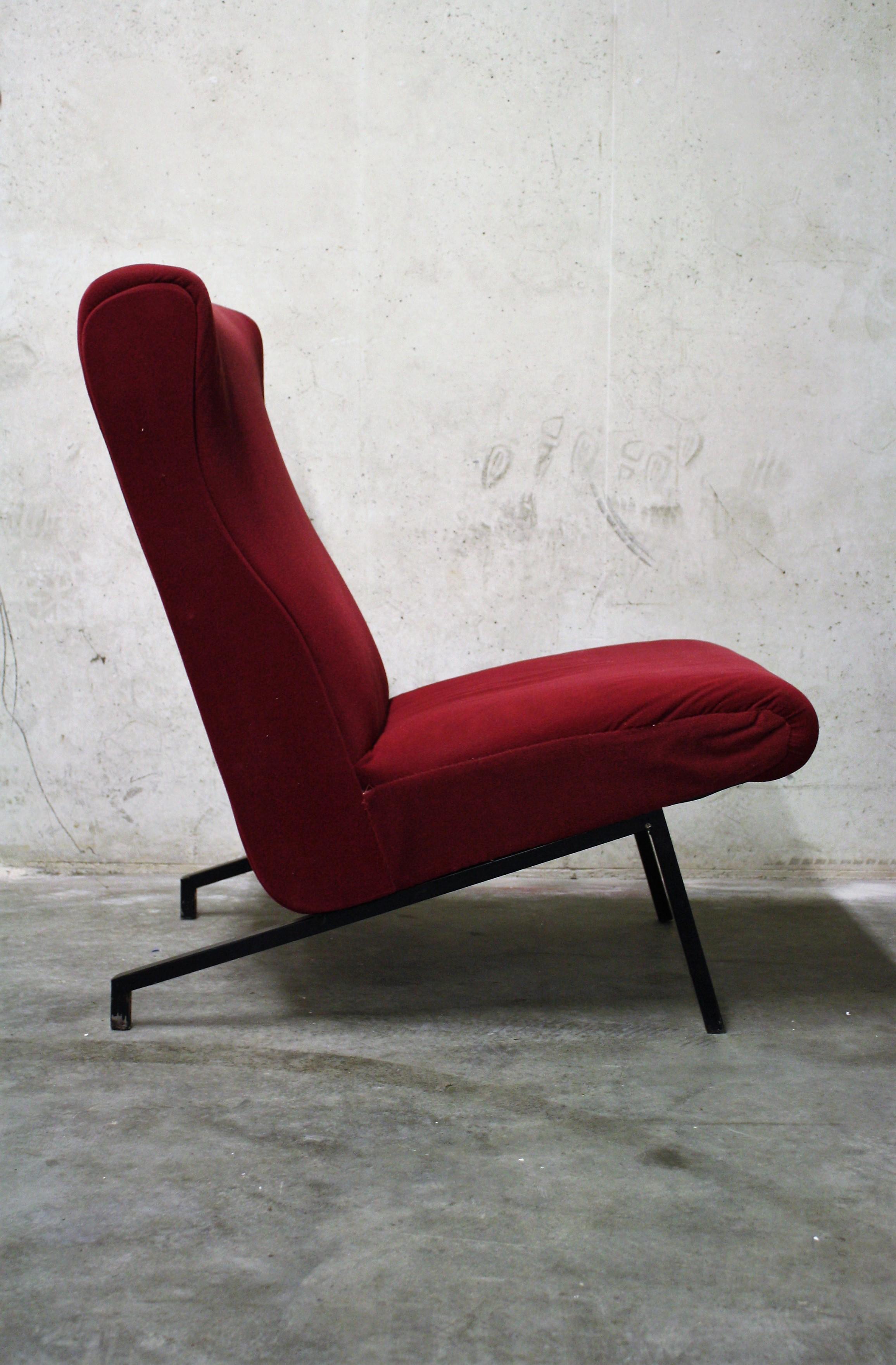 Metal Miami Easychair by P. Guariche for Meurop, 1950s