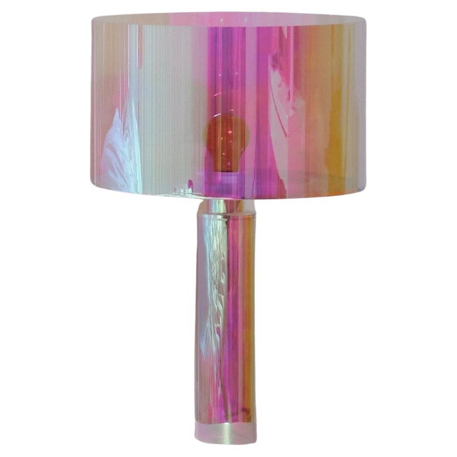 Miami Pink Table Lamp by Brajak Vitberg For Sale