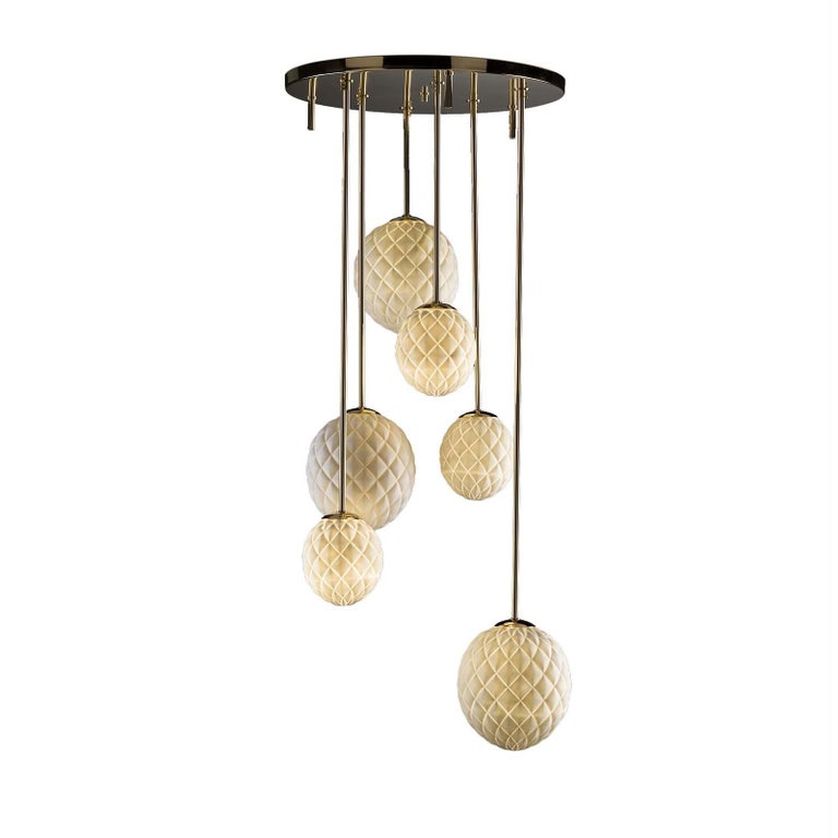 Miami Vertical Chandelier For Sale at 1stDibs