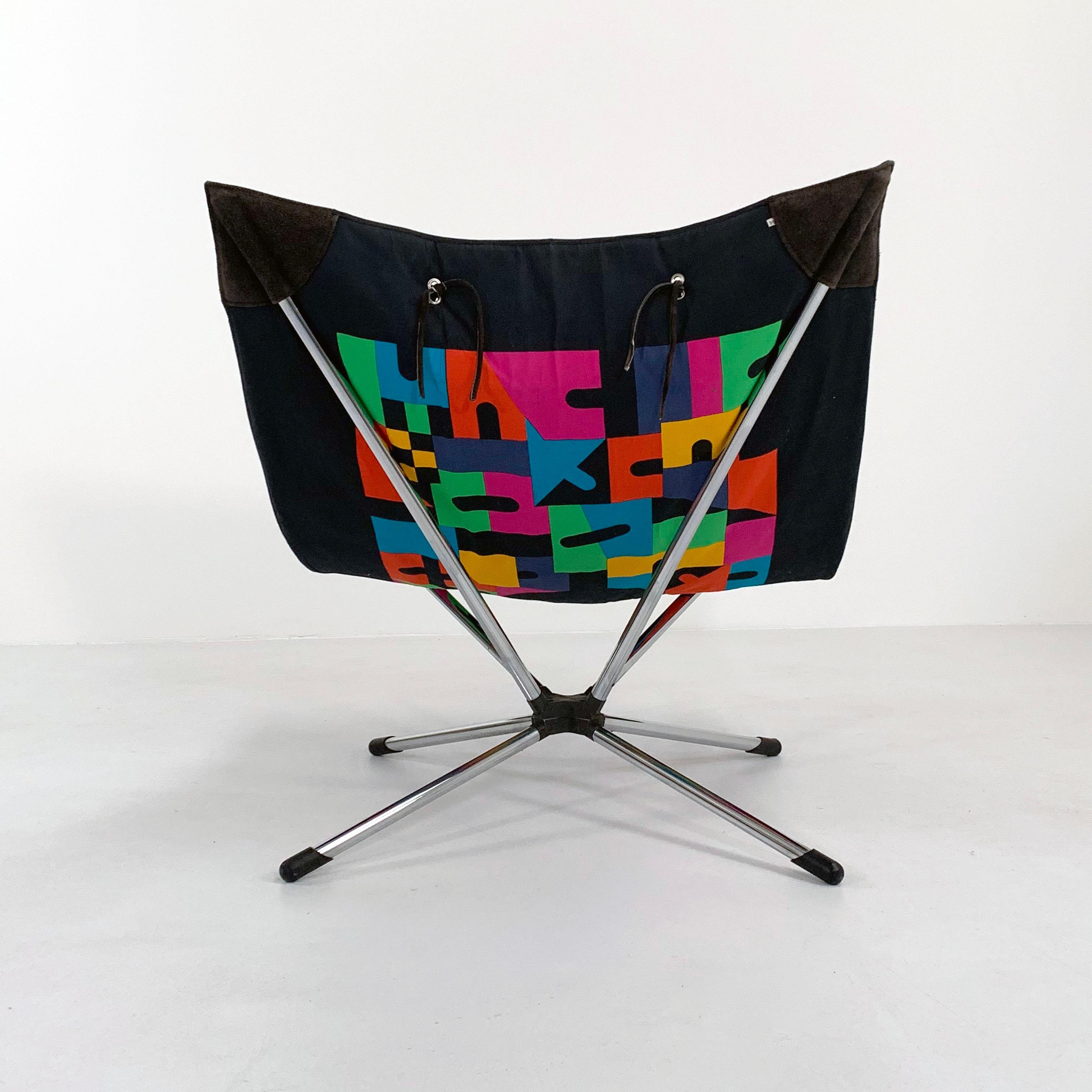 Italian Miamina Chair by Alberto Salviati & Ambrogio Tresoldi for Saporiti, 1980s