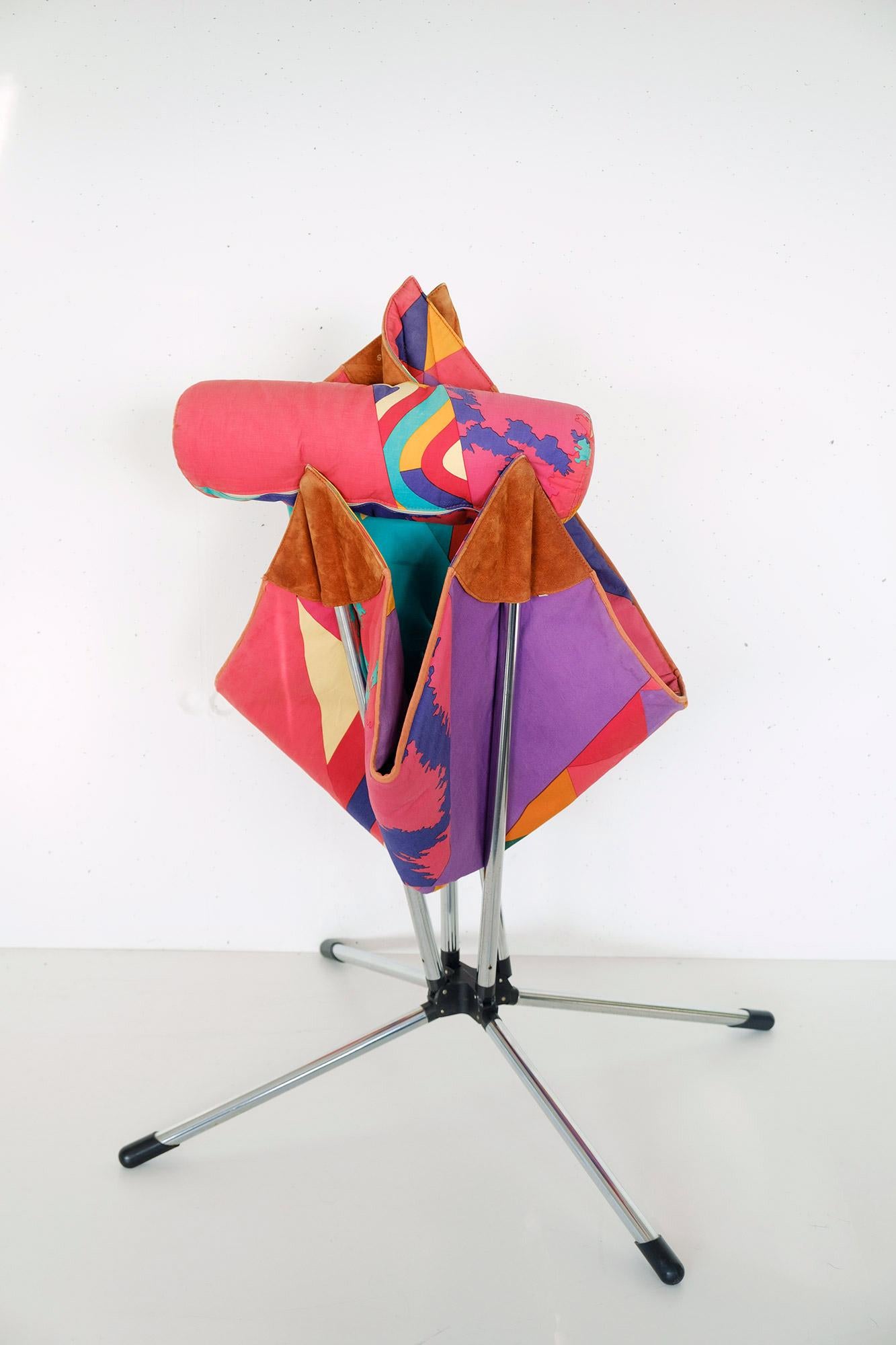 Miamina chair by Salviati & Tresoldi for Missoni e Saporiti, Italy For Sale 3
