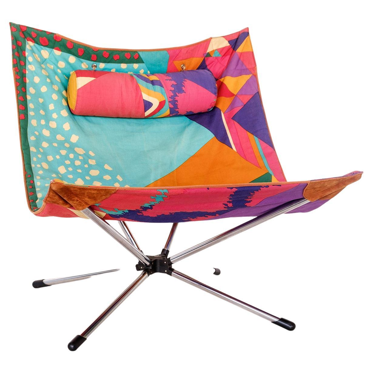 Miamina chair by Salviati & Tresoldi for Missoni e Saporiti, Italy For Sale