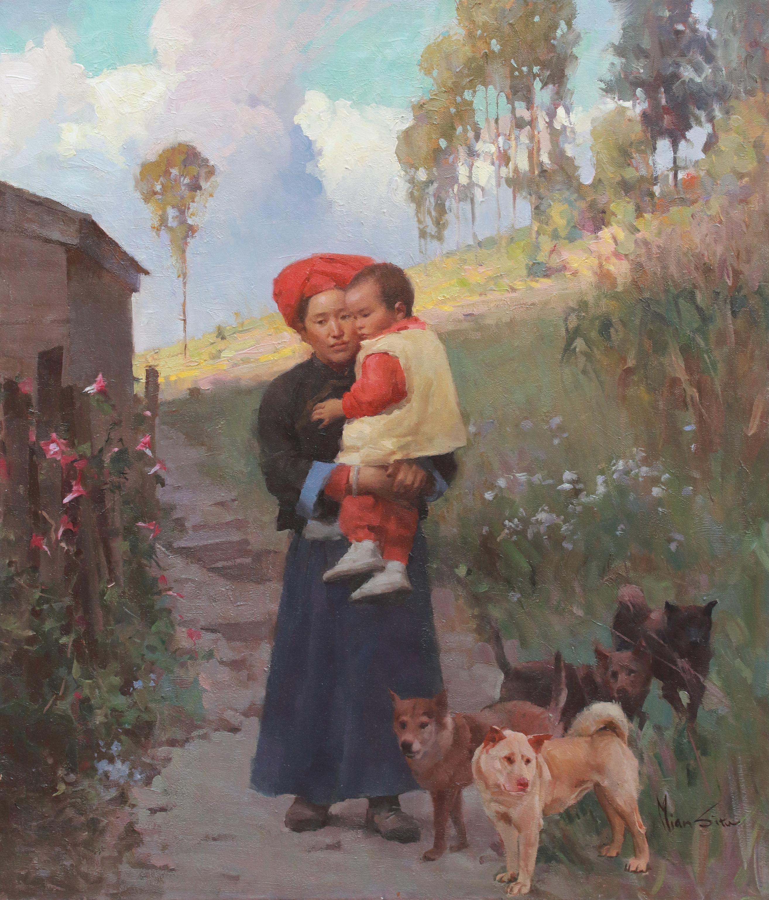 Compañerismo - Painting de Mian Situ