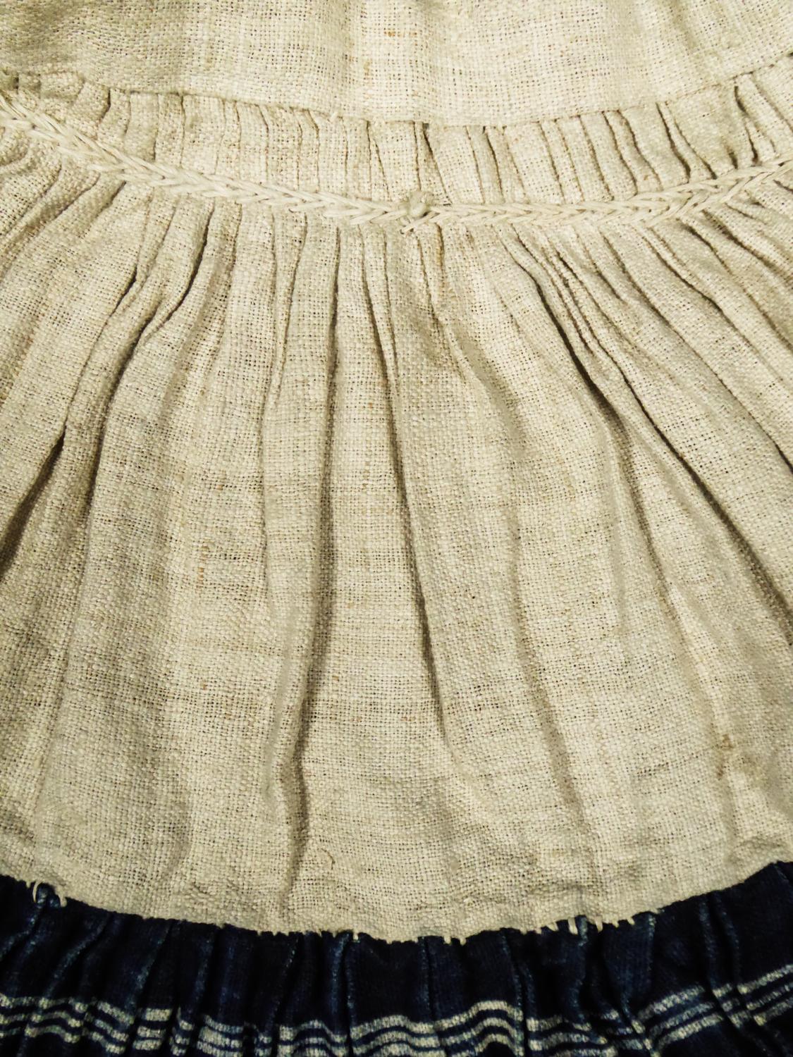 Miao - Hmong Pleated Skirt - Thailand Circa 1950 9