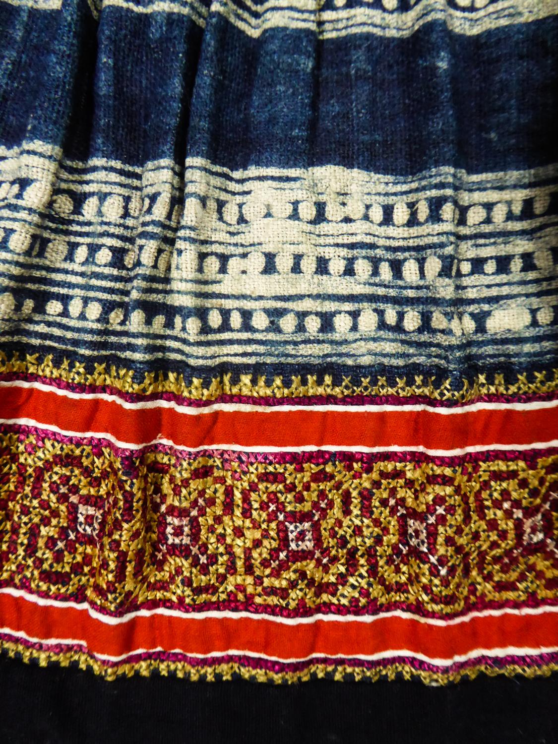 Miao - Hmong Pleated Skirt - Thailand Circa 1950 In Good Condition In Toulon, FR