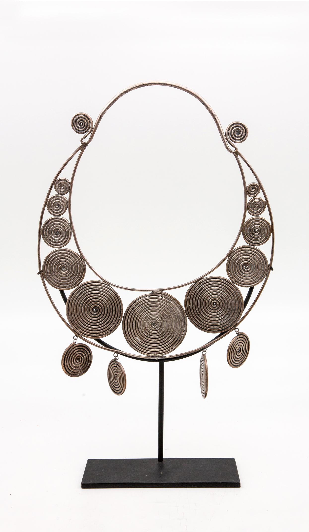 20th Century Miao Minority Tribe Necklace