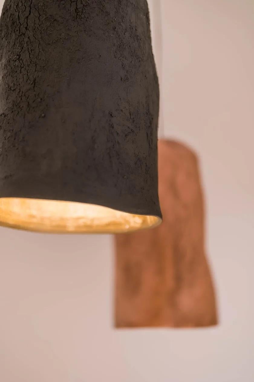 Modern Miata Ceramic Pendant Lamp by Makhno For Sale