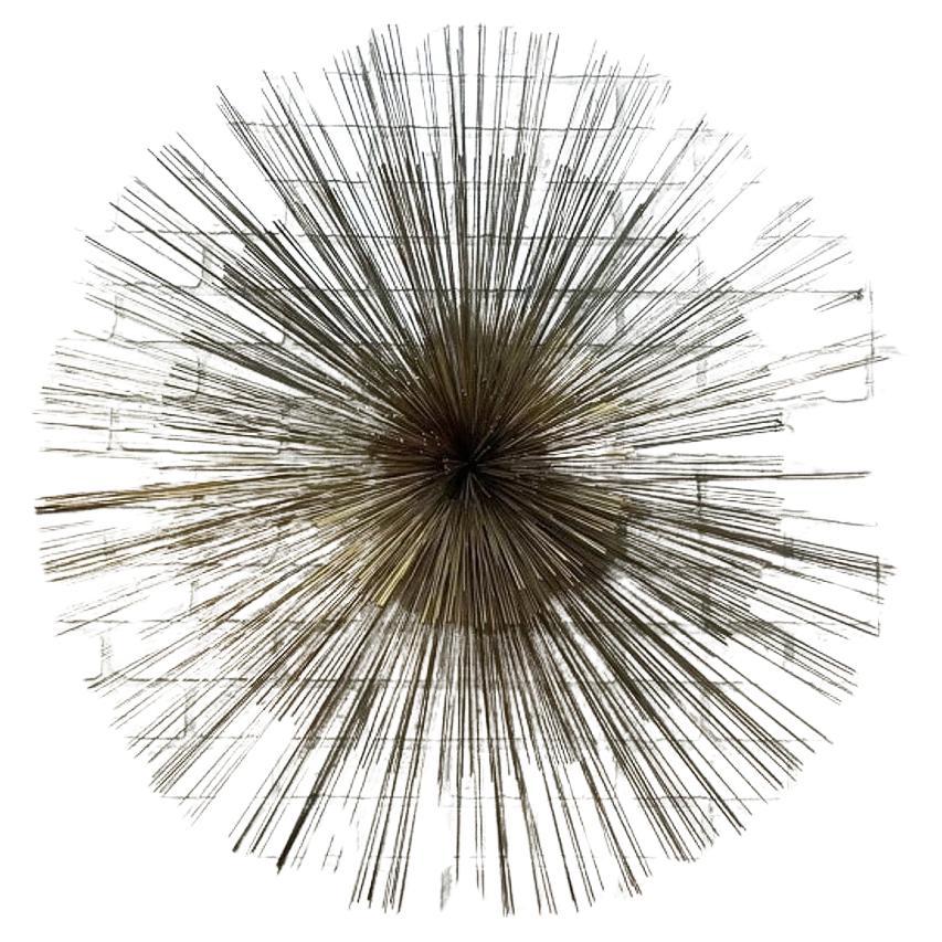 The Modernity Curtis Jeré Nickel Sea Urchin/Pom-Pom Wall Sculpture