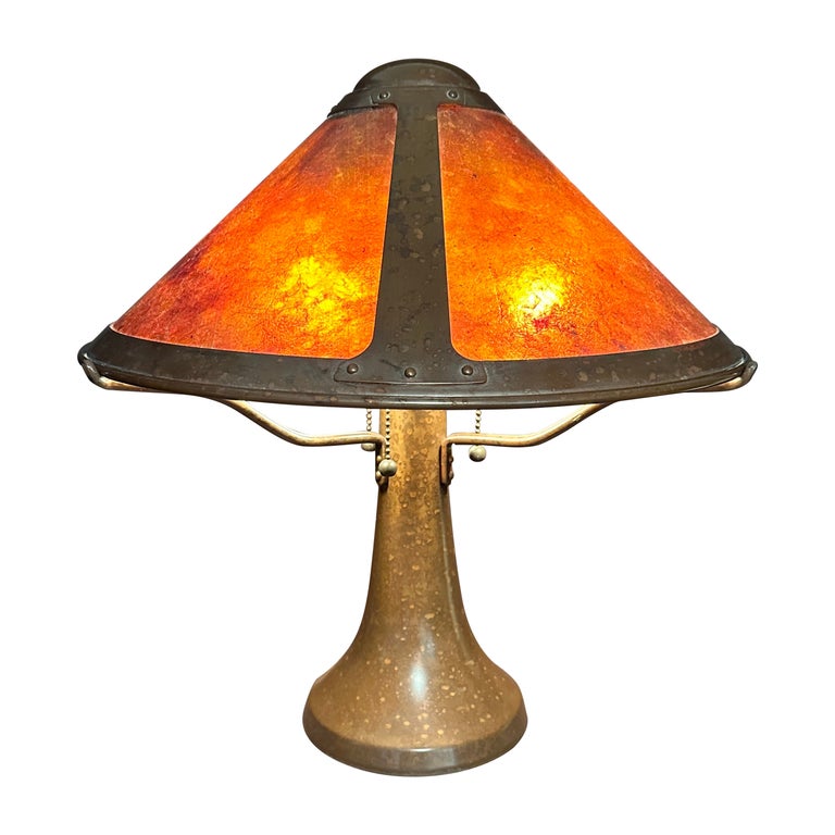 Mica Lamp Copper And Mica Lamp For Sale at 1stDibs mica lamp