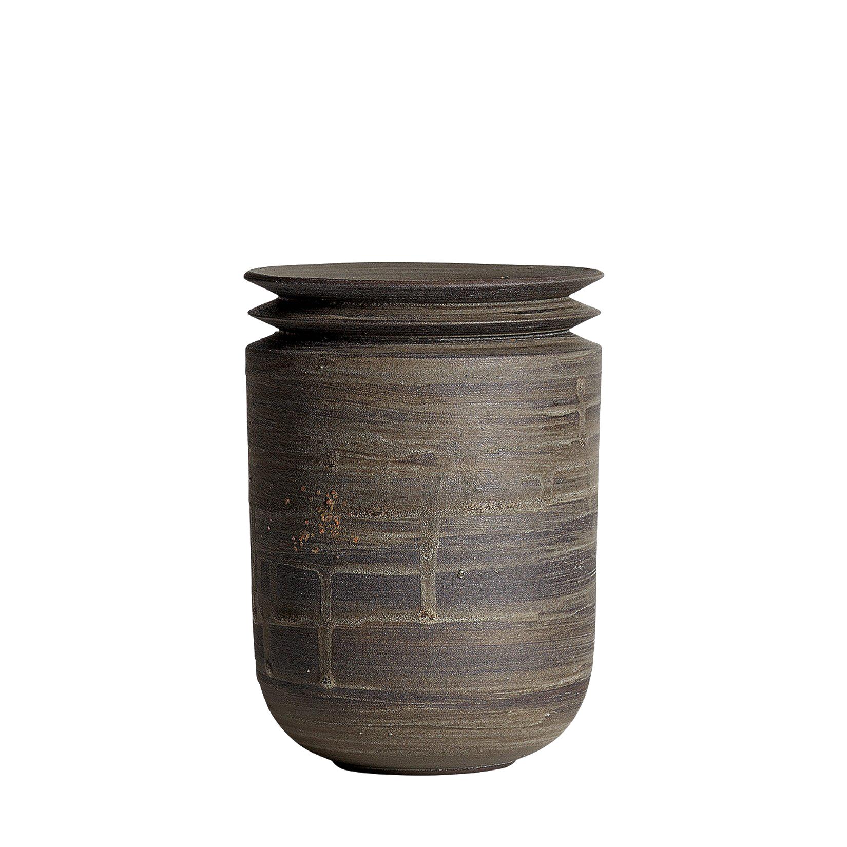 Mica Ore, Vessel M, Slip Cast Ceramic Vase, N/O Vessels Collection im Angebot