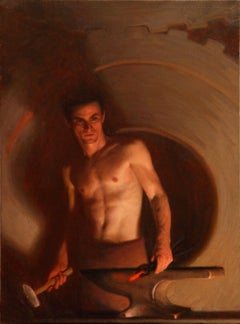 The Allegory of Time  Figurative and Portrait  Oil on Canvas Melbourne Atelier