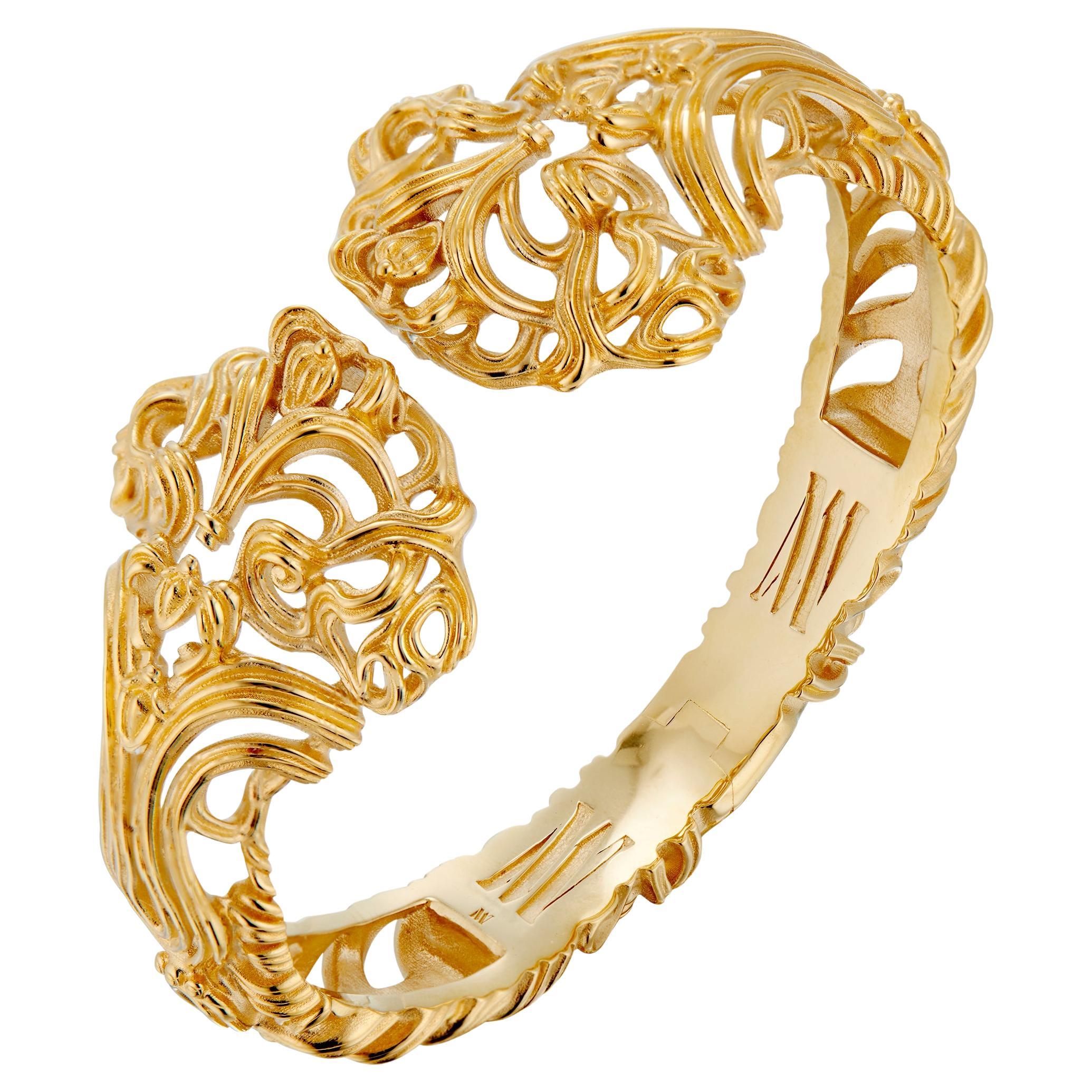 Bracelet en or jaune 18K de Micah Antoni Neuf - En vente à Nashville, TN