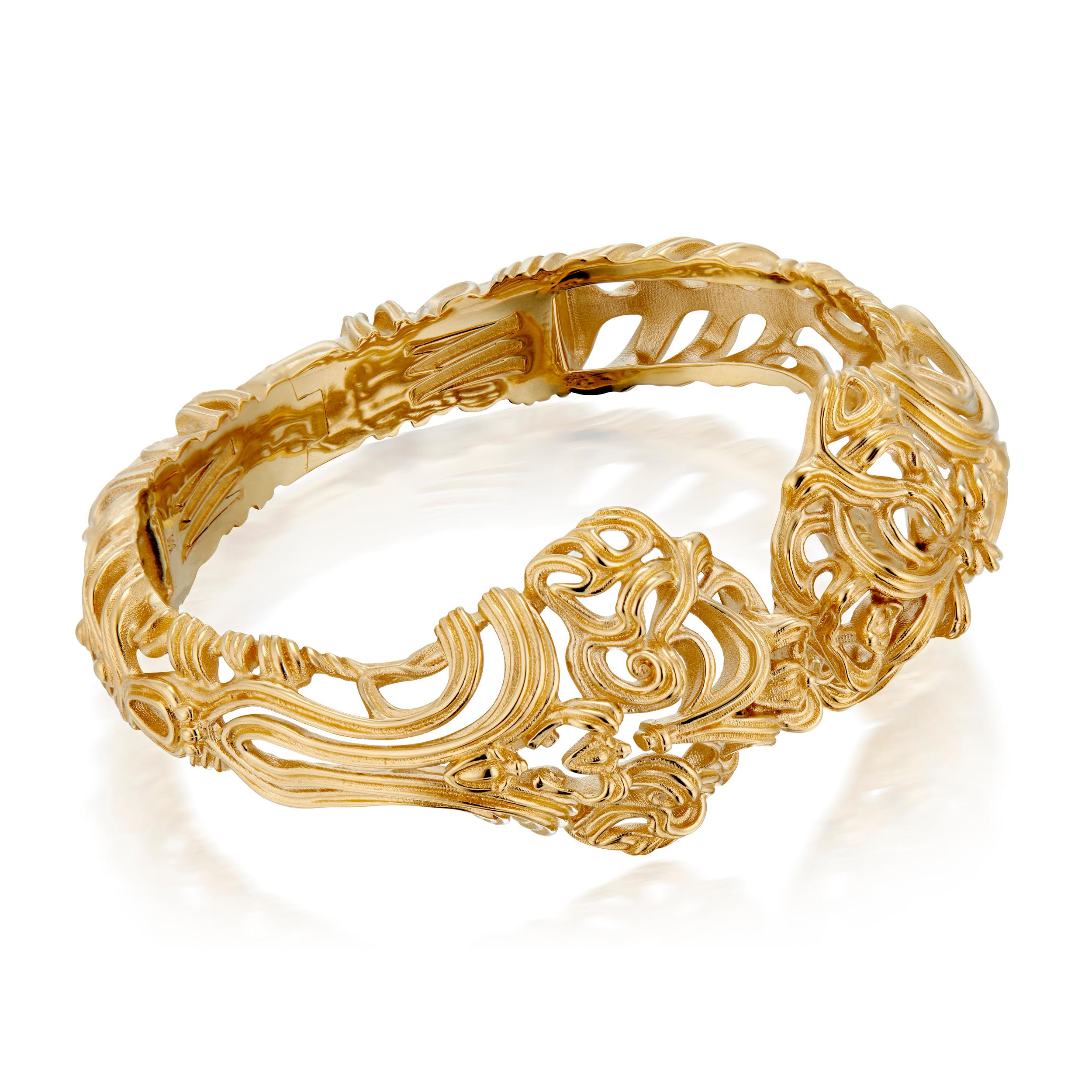 Bracelet en or jaune 18K de Micah Antoni en vente 1