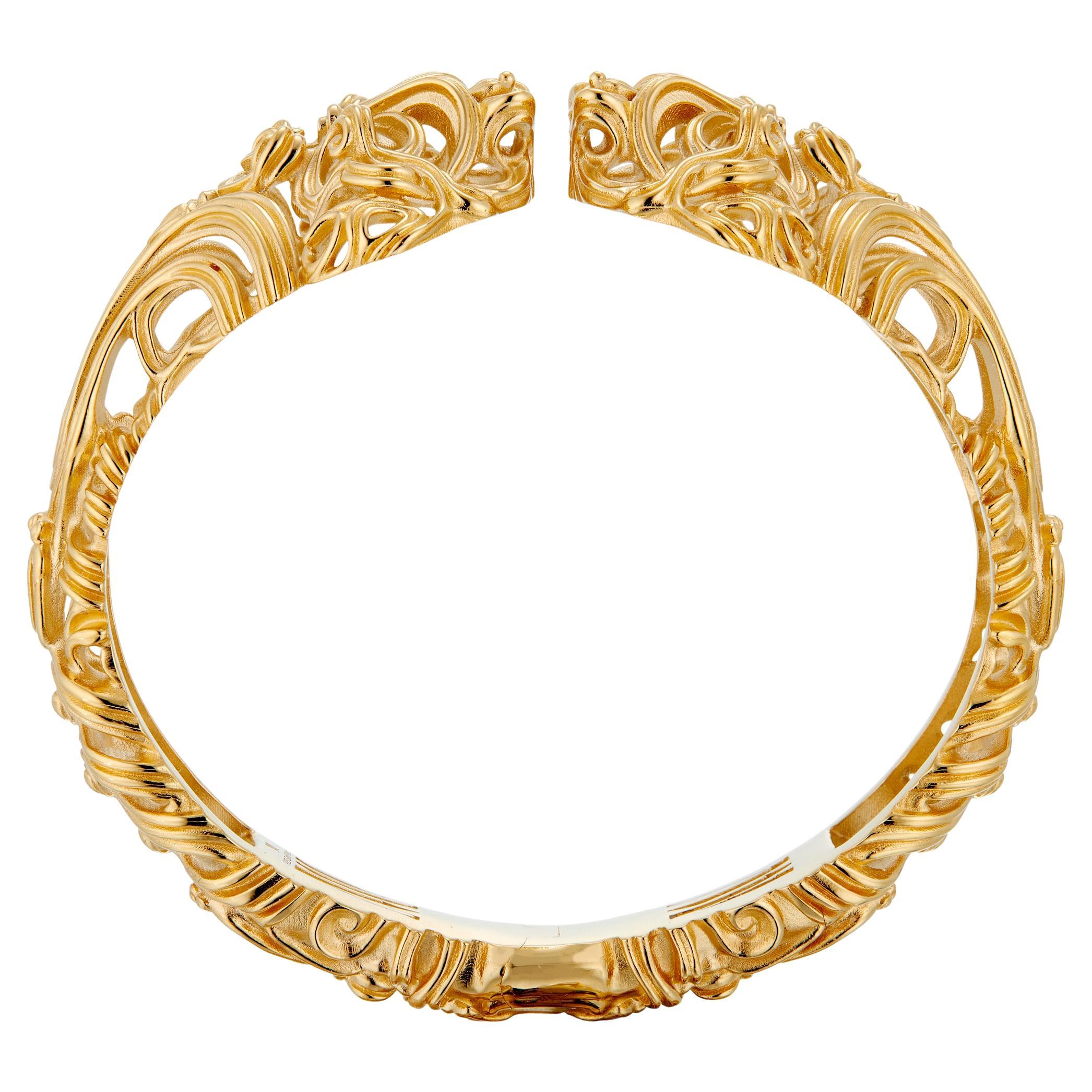 Bracelet en or jaune 18K de Micah Antoni en vente