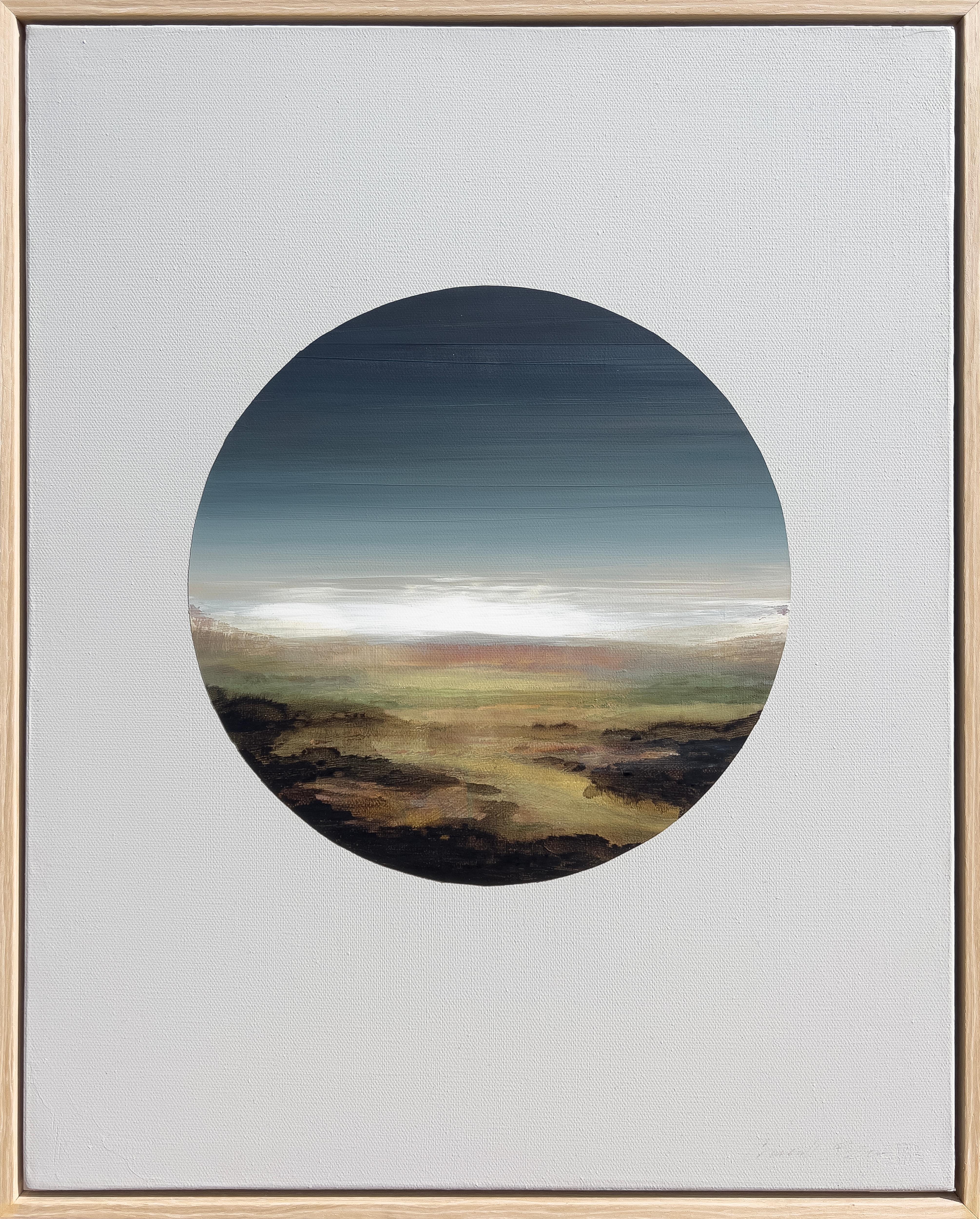 Micah Crandall-Bear Landscape Painting - ATR (Above the Rain) Circle 1
