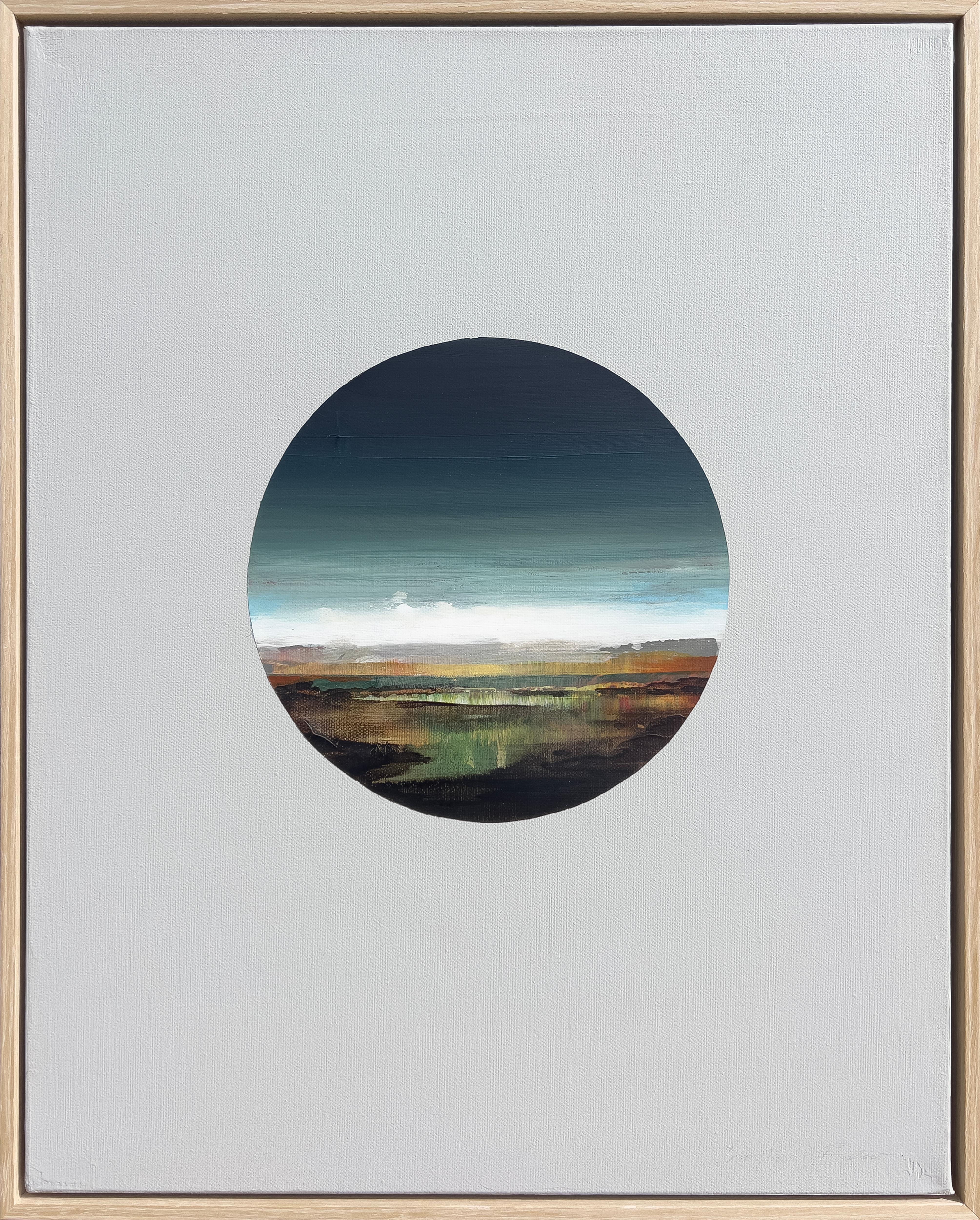 Micah Crandall-Bear Landscape Painting - ATR (Above the Rain) Circle 2