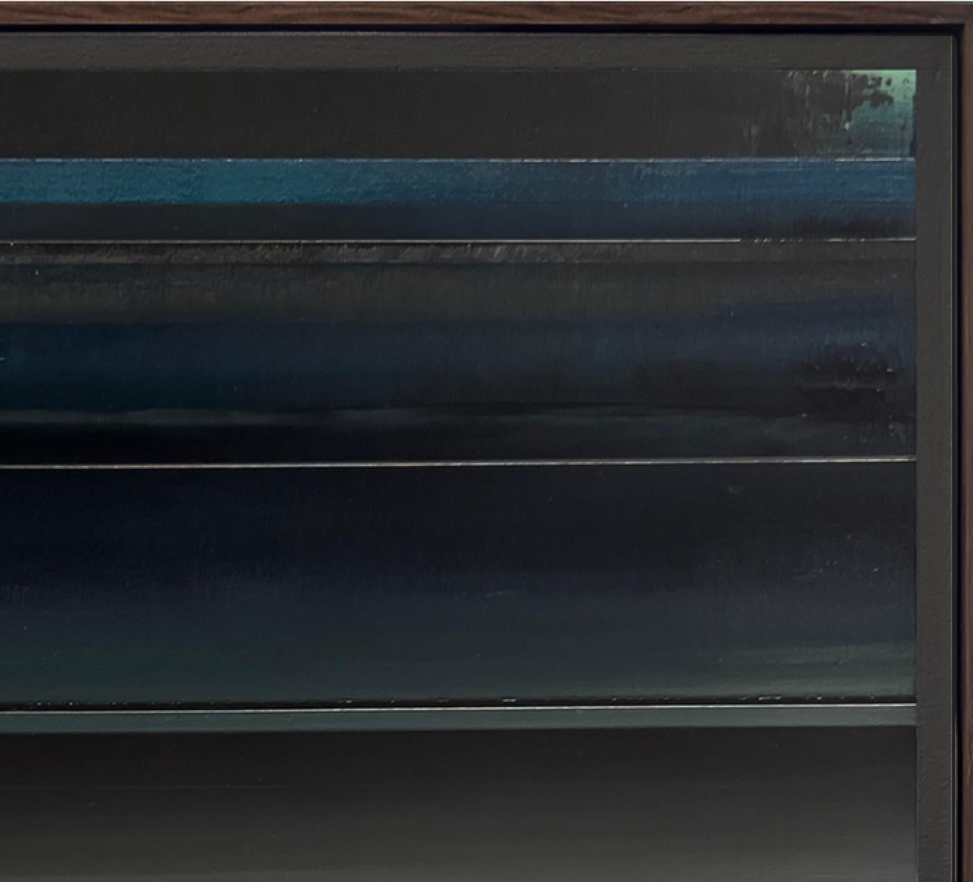 Copertina #10 - Figurative Painting Nero di Micah Crandall-Bear