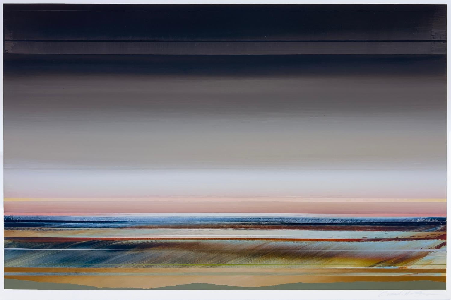 Micah Crandall-Bear Landscape Painting - Harbor #2