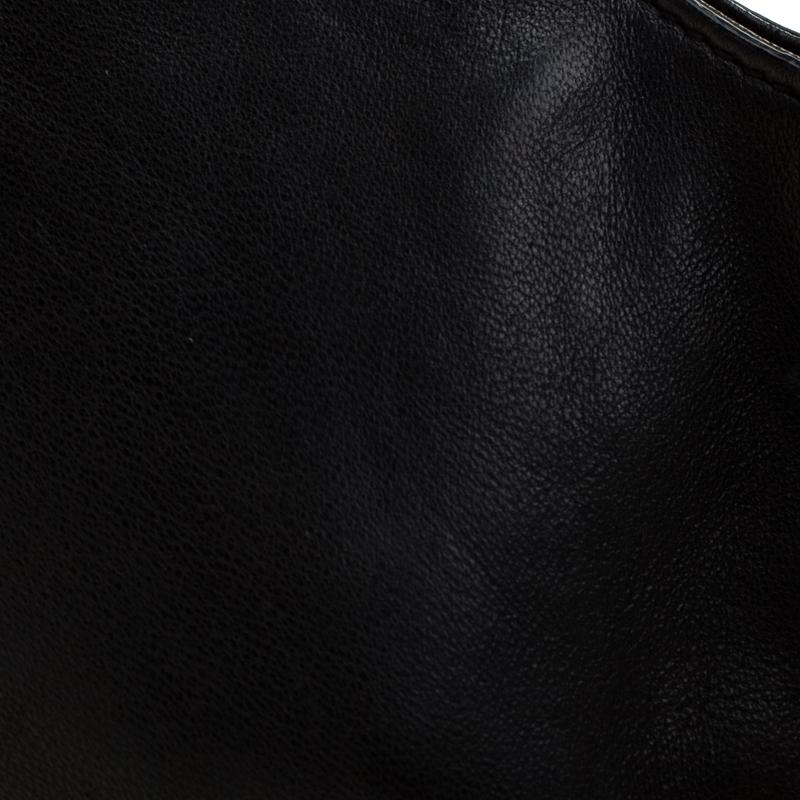 MICAHEL Michael Kors Black Leather Chain Shoulder Bag 2