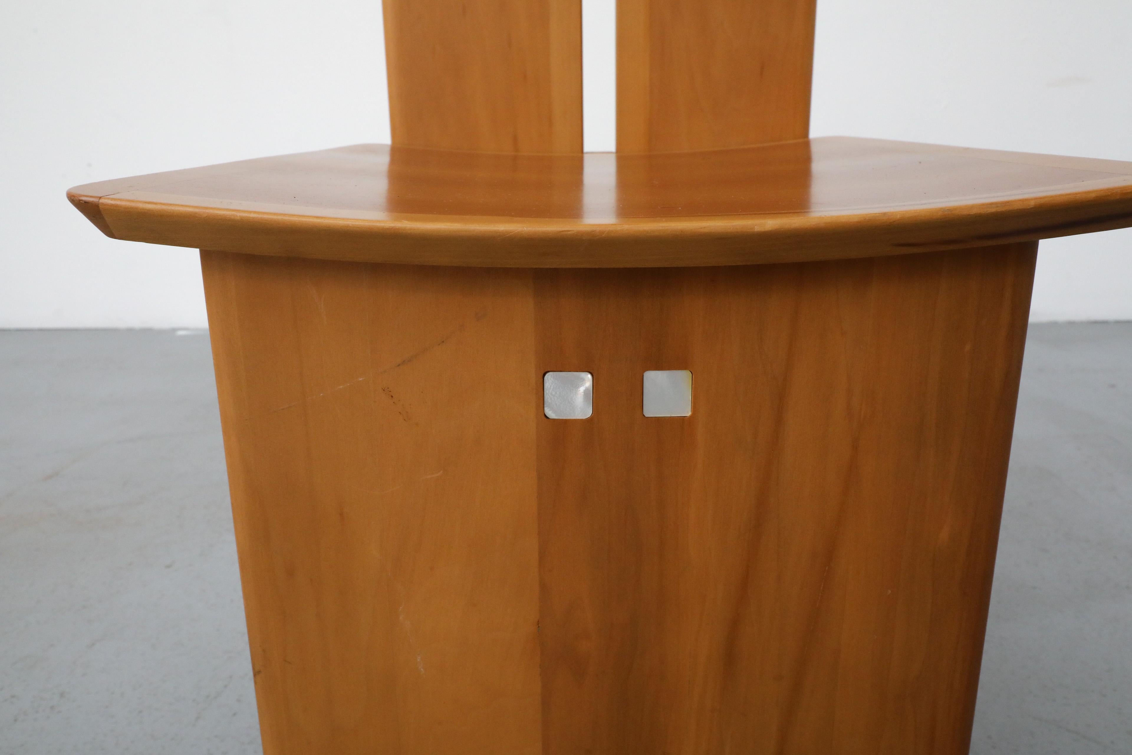 Silla Micene de Ferdinando Meccani para Meccani Arredamenti, 1978 en venta 4