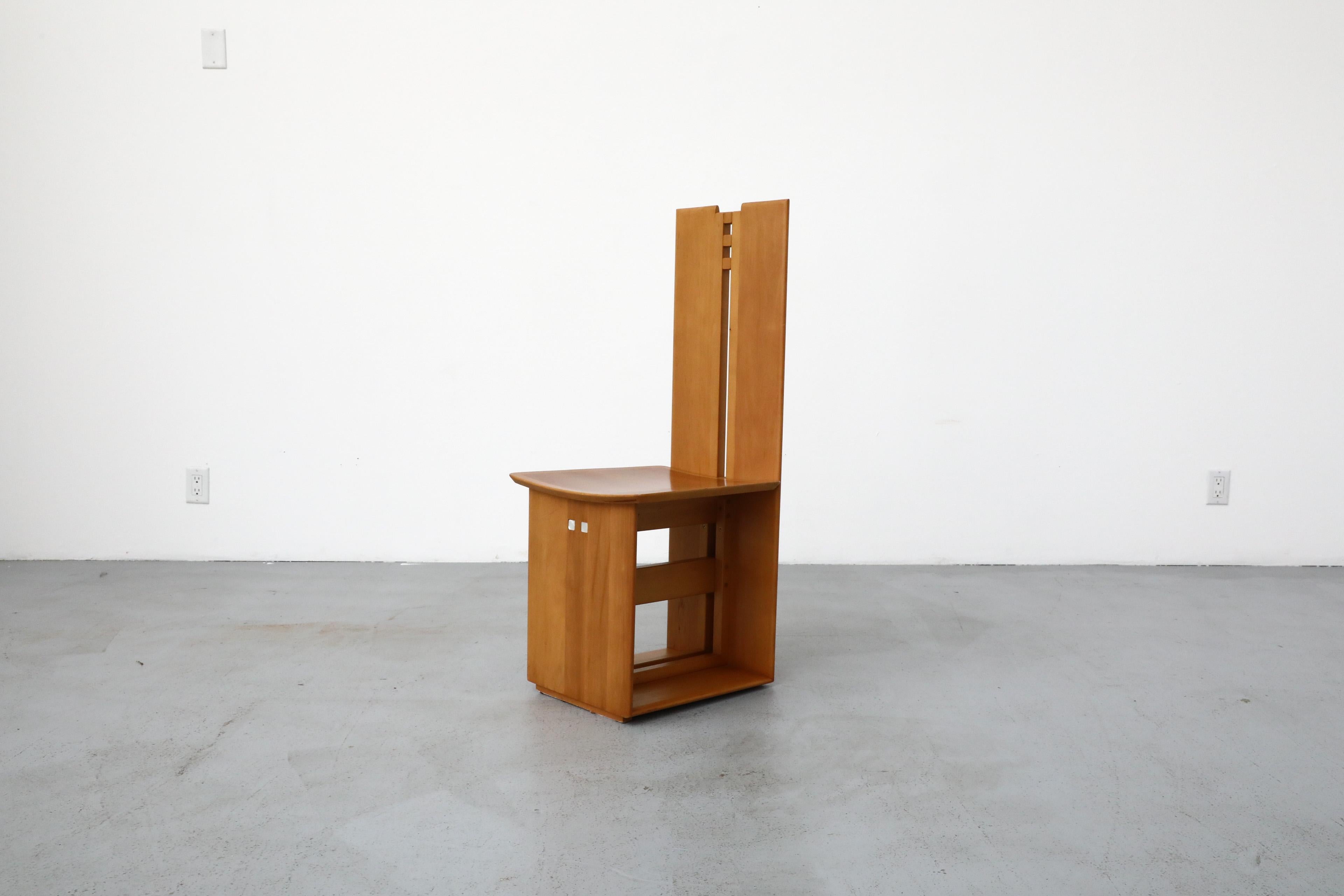 Silla Micene de Ferdinando Meccani para Meccani Arredamenti, 1978 Moderno de mediados de siglo en venta