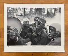 Crossing the Suez Canal, Yom Kippur War by Micha Bar-Am, 1973