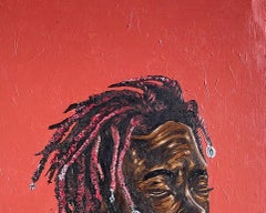 Embrace of Solitude - 21st Century Contemporary, Figurative, Portrait, Modern