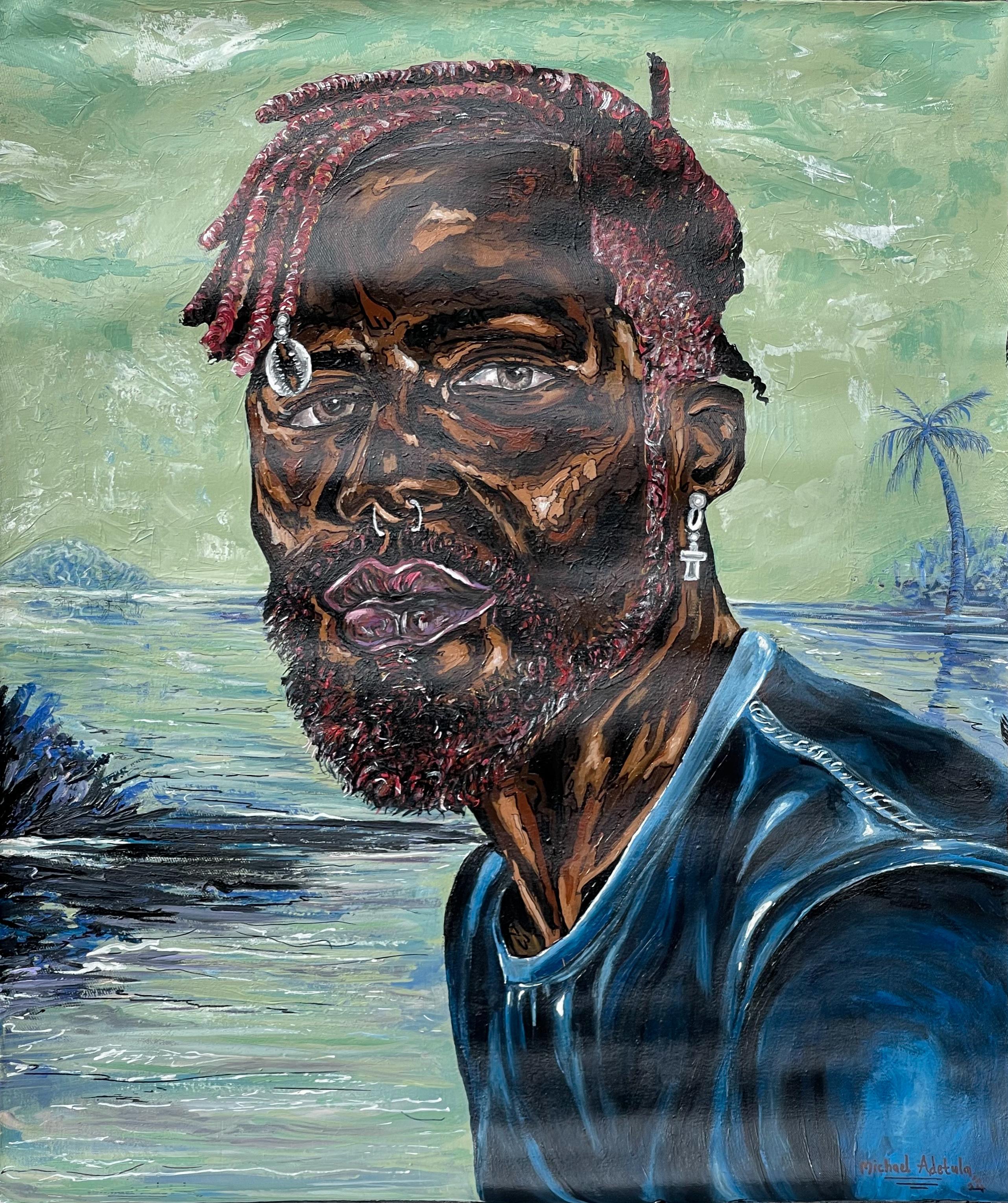 Harmonie et liberté - 21e siècle Contemporain, Figuratif, Portrait, Moderne