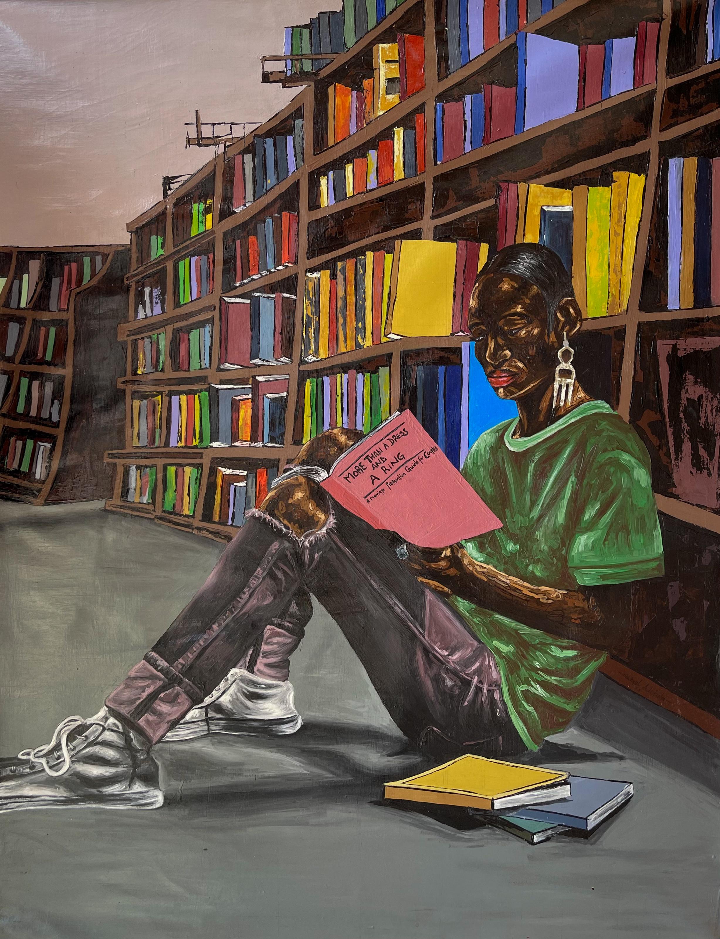 Seeking Perfection 3 -21e siècle Contemporain, Figuratif, Portrait, Moderne