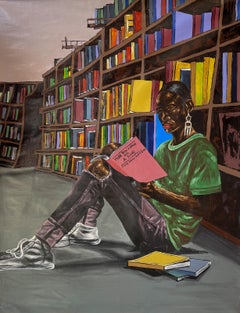 Seeking Perfection 3 -21e siècle Contemporain, Figuratif, Portrait, Moderne