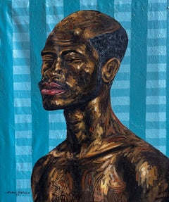 Peace from Within 3 - 21st Century Contemporary, Figurative, Portrait, Modern