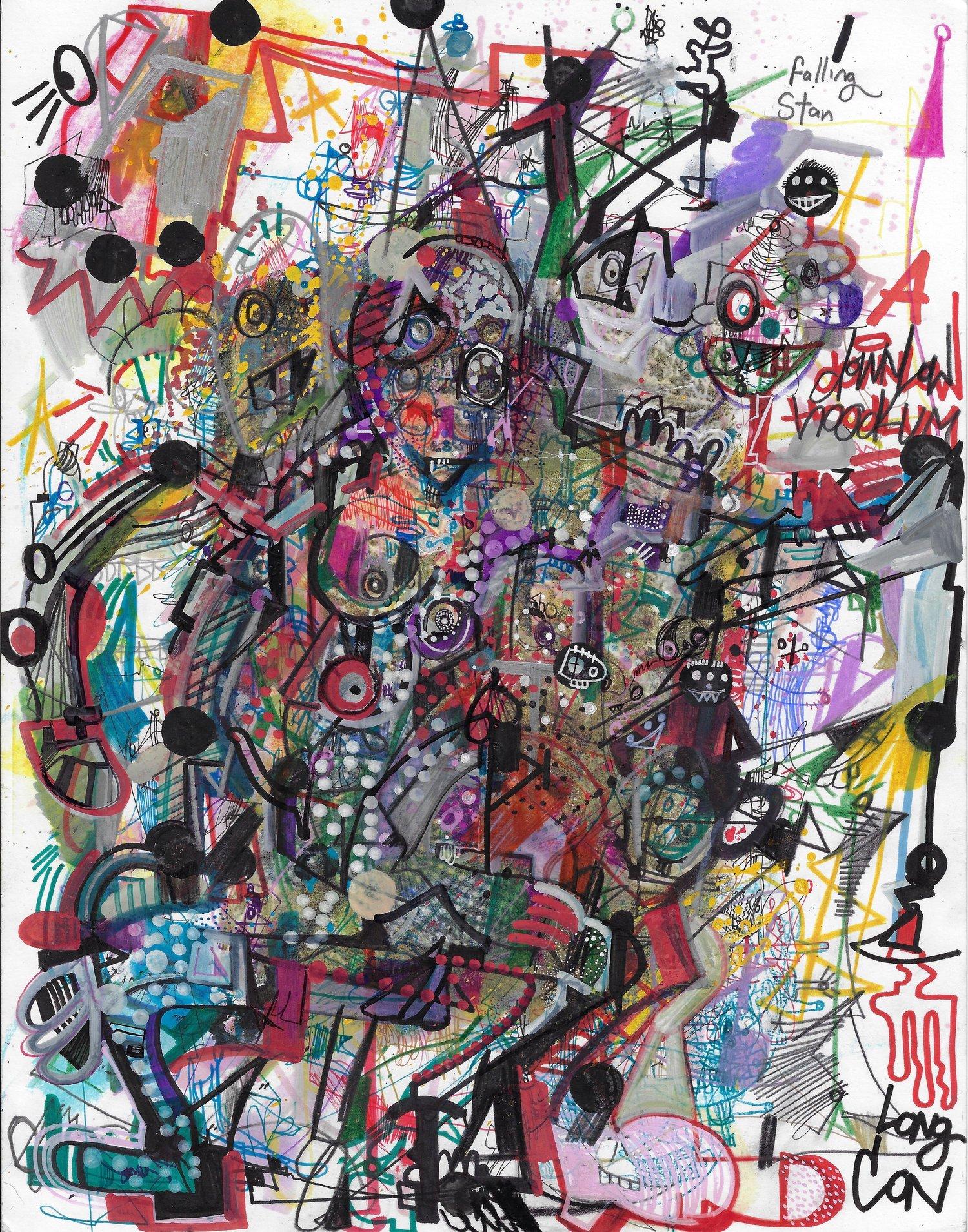 Stampa in edizione limitata, tiratura di 10 esemplari

Michael Alan è un artista americano nato nel 1977 che vive e lavora a New York, negli Stati Uniti. Come artista multidisciplinare. Il suo lavoro è stato esposto in molte mostre personali, in