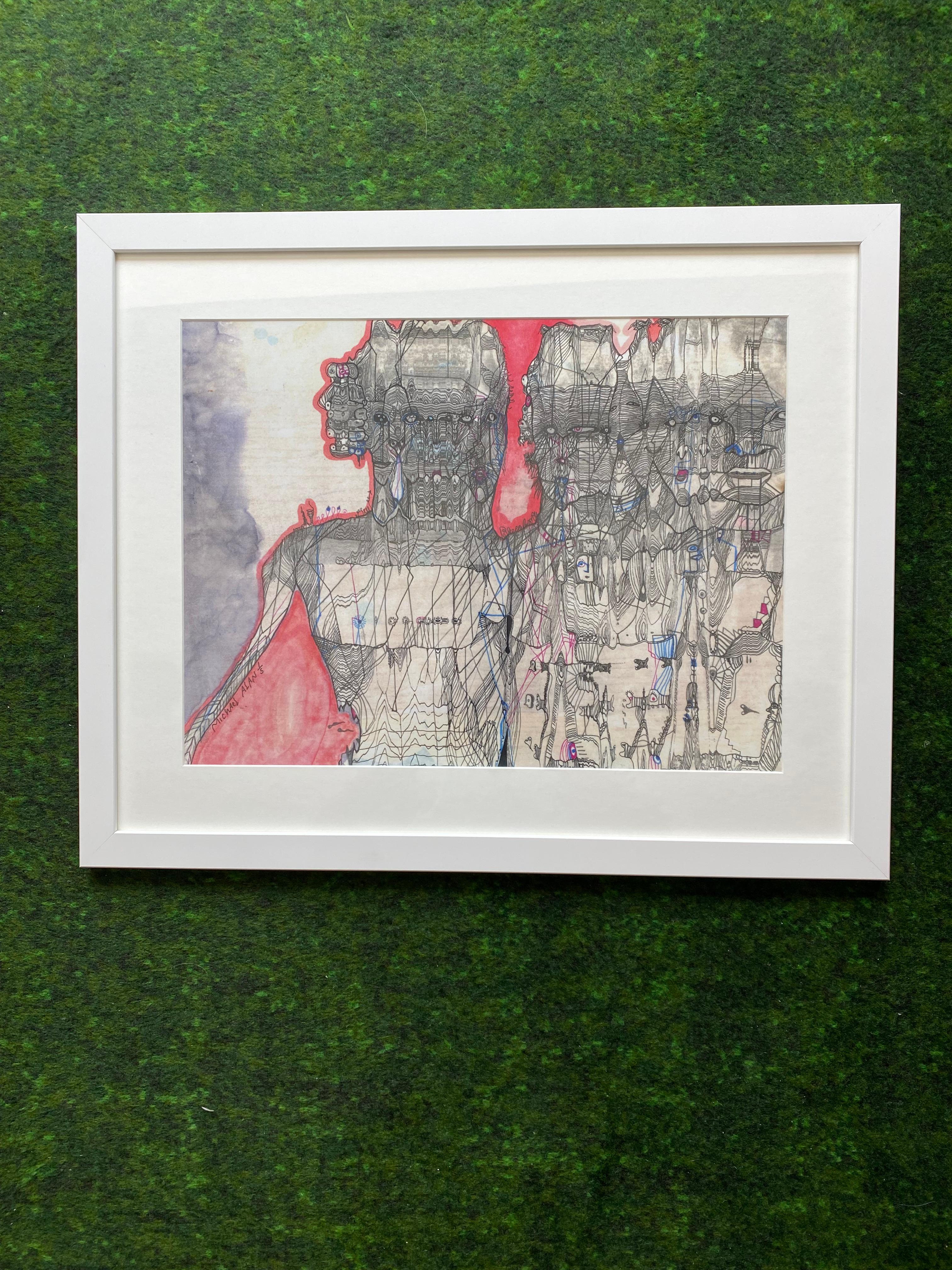 Arte contemporáneo americano de Michael Alan - Hiperreacción en venta 3