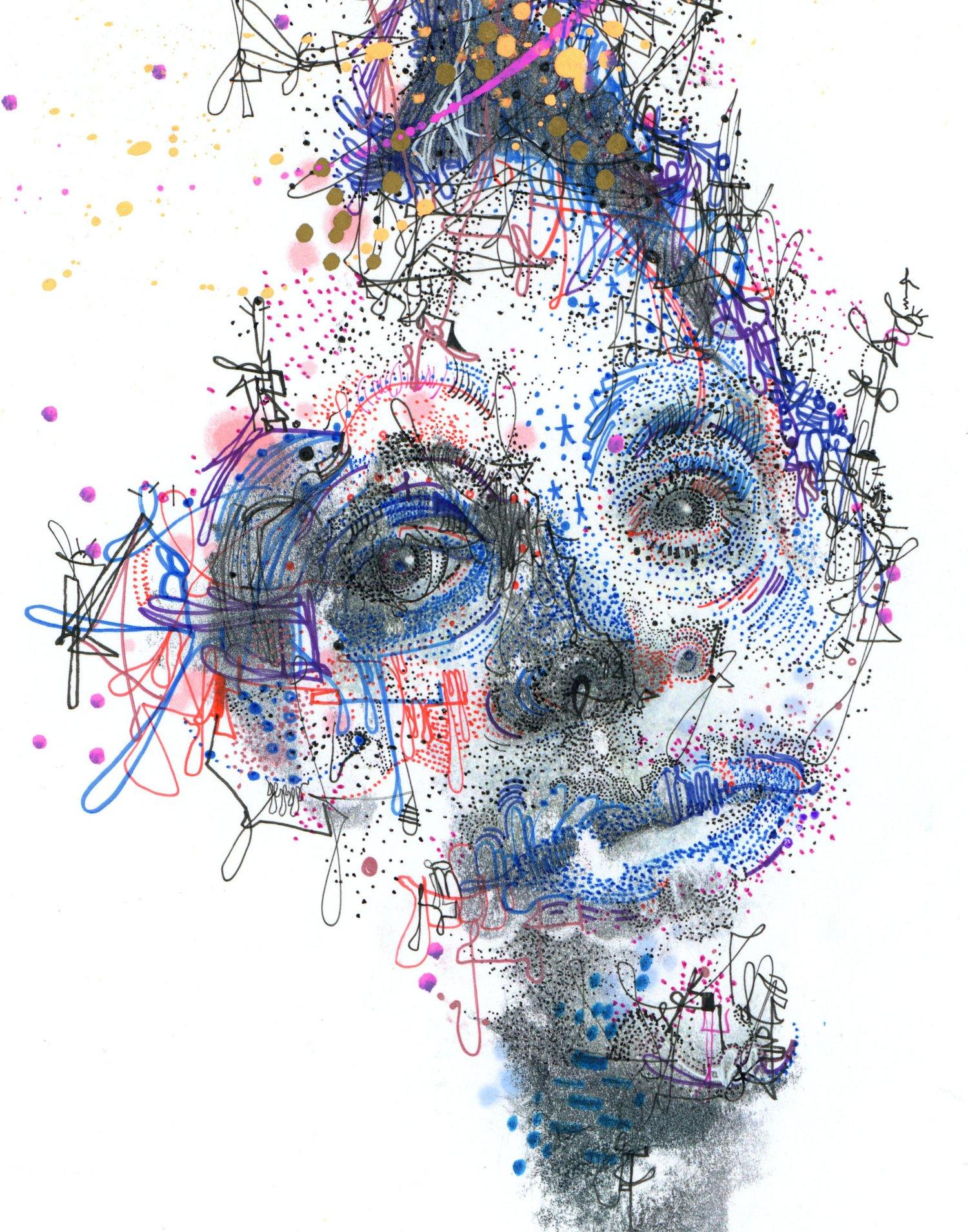 American Contemporary Art by Michael Alan - Michael Alan Alien