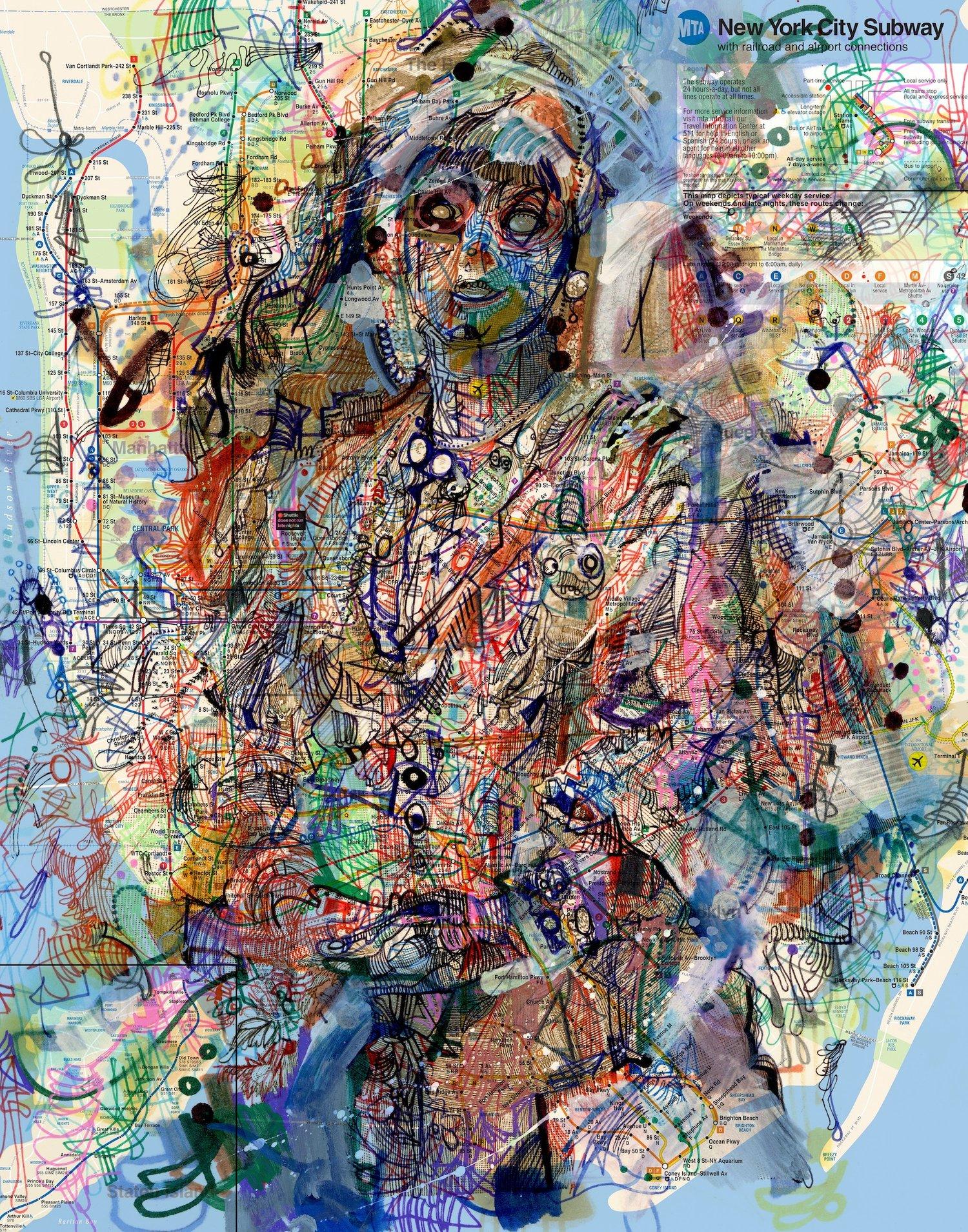 Edición limitada, edición de 100 ejemplares

Michael Alan es un artista estadounidense nacido en 1977 que vive y trabaja en Nueva York, Estados Unidos. Como artista multidisciplinar. Su obra ha aparecido en muchas exposiciones individuales, más de