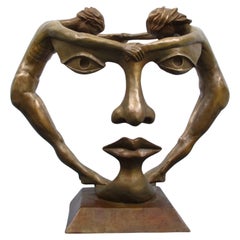 Sculpture figurative « We Two Together » de Michael Alfano