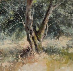 Olive Grove, Kerkyra - forest Greece painting nature modern tree Art figurative