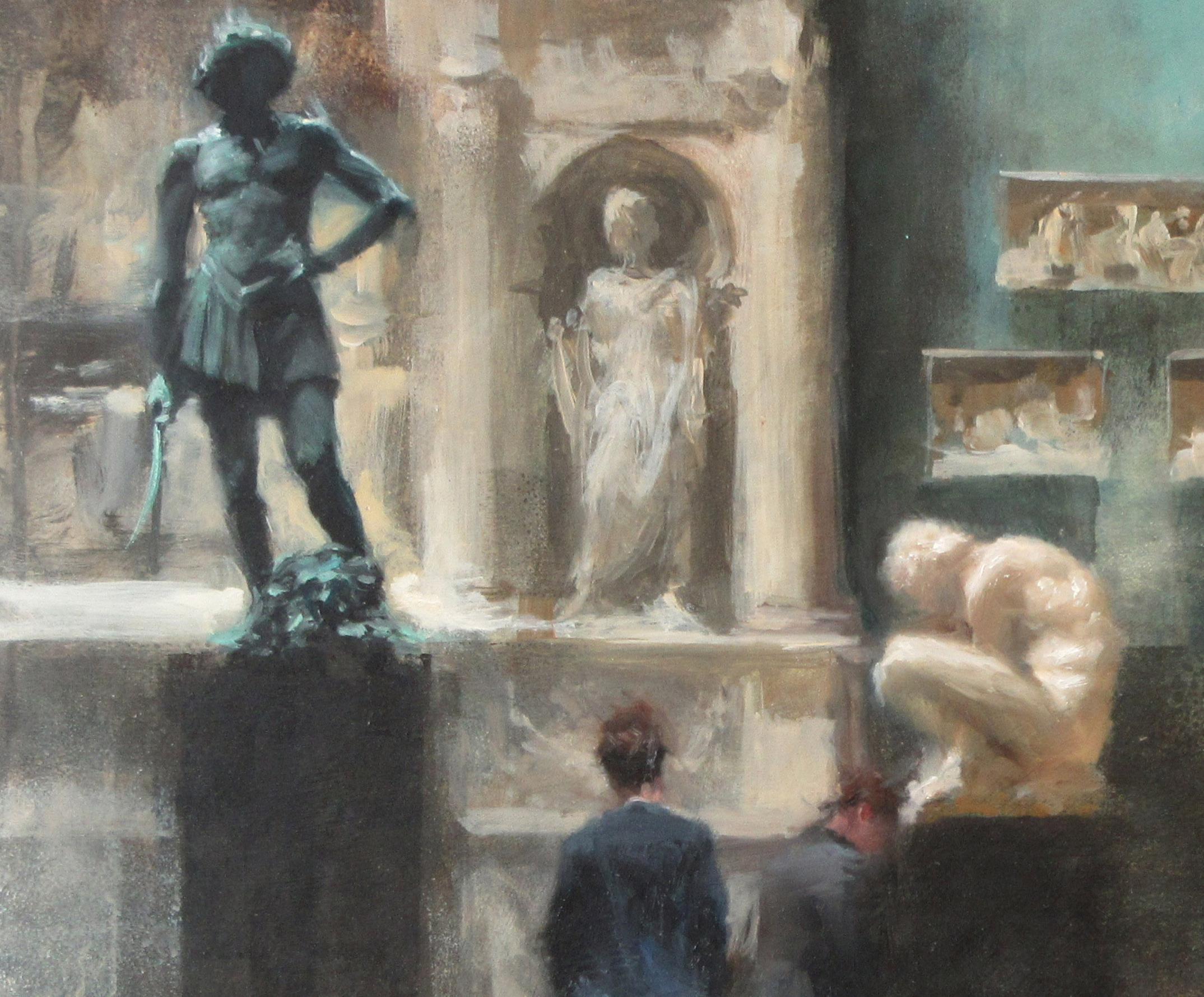 Talking of Michelangelo, V&A - Other Art Style Painting by Michael Alford