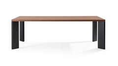 Michael Anastassiades Ordinal Dining Table, Modern Wood & Aluminum